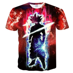 Dragon Ball Super Gráfico Reflejo Trascendental Camiseta