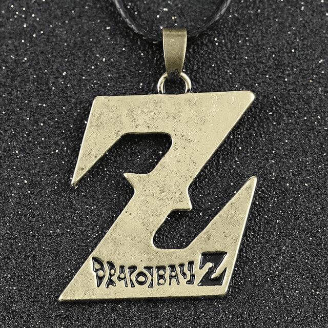 Collar Oro Dragon Ball Z Logo Collar Oro Dragon Ball Z Logo