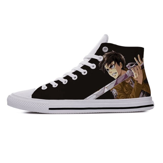 Ataque A Los Titanes Zapatillas Eren Cuello De Sable Ataque A Los Titanes Zapatillas Eren Cuello De Sable