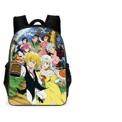 Mochila Seven Deadly Sins Sombrero de cerdo Mochila Seven Deadly Sins Sombrero de cerdo