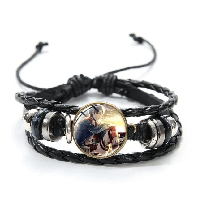 Ataque a los Titanes Pulsera Cabo Mayor Livaï Ataque a los Titanes Pulsera Cabo Mayor Livaï