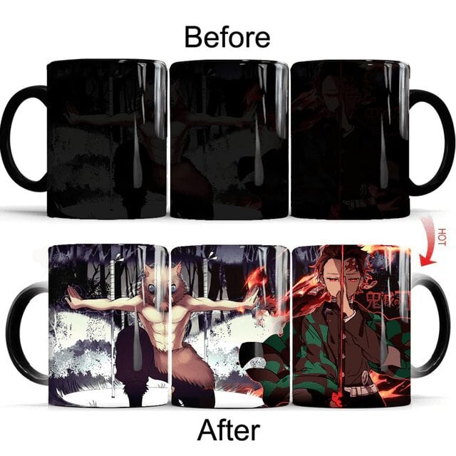 Taza Demon Slayer Tanjirô x Inosuke Taza Demon Slayer Tanjirô x Inosuke