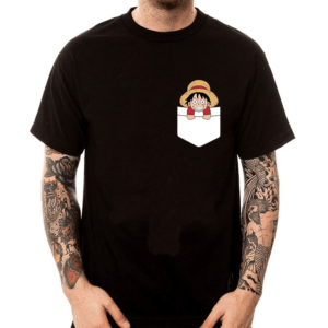 Camiseta One Piece Luffy Pocket