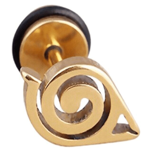 Pendiente Naruto Logo Konoha Oro Pendiente Naruto Logo Konoha Oro