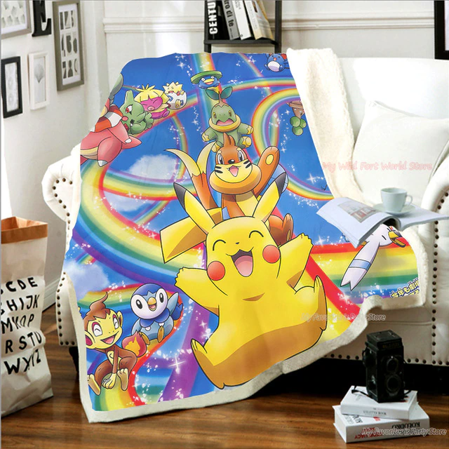 Plaid Pokémon Arco Iris Plaid Pokémon Arco Iris