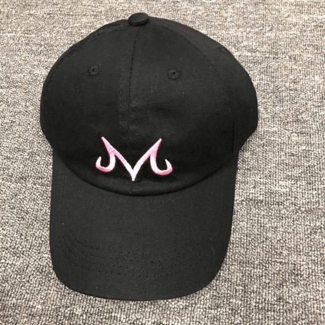 Gorra Dragon Ball Z Majin Negra y Rosa Gorra Dragon Ball Z Majin Negra y Rosa