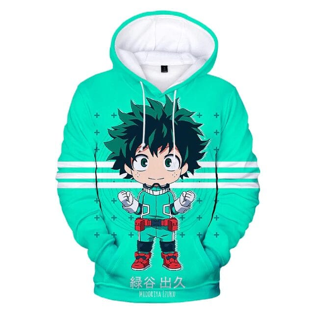 Sudadera My Hero Academia Deku Sudadera My Hero Academia Deku