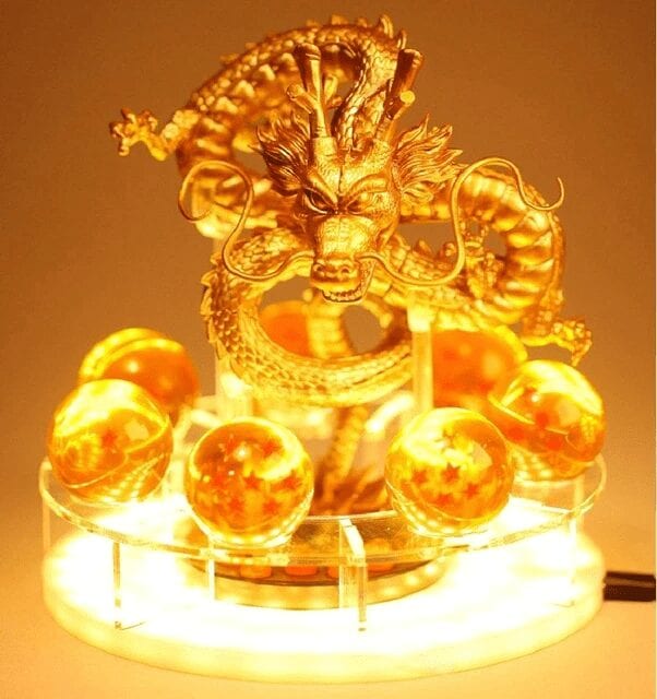 Dragon Ball Z Shenron Lámpara de Oro Dragon Ball Z Shenron Lámpara de Oro