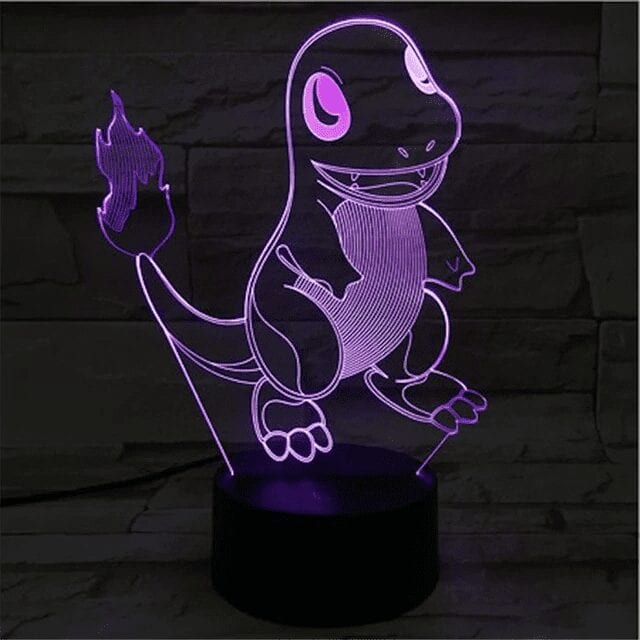 Lámpara Pokémon Salamèche Lámpara Pokémon Salamèche