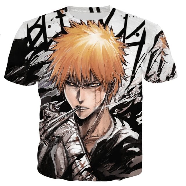 Camiseta Bleach Ichigo Kurosaki Camiseta Bleach Ichigo Kurosaki