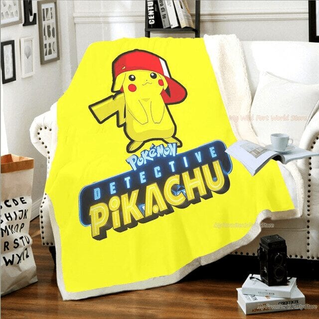 Plaid Pokémon Pikachu Detective Plaid Pokémon Pikachu Detective