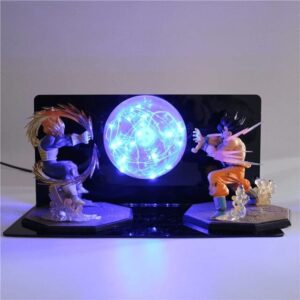 Dragon Ball Z Lámpara Goku vs Vegeta SSJ