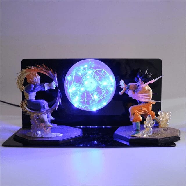 Dragon Ball Z Lámpara Goku vs Vegeta SSJ Dragon Ball Z Lámpara Goku vs Vegeta SSJ