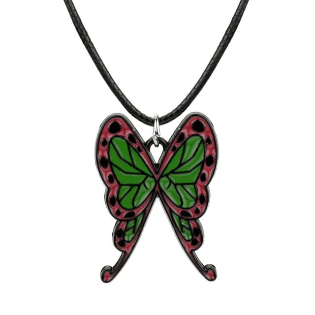 Collar Cazademonios Mariposas Kanao Tsuyuri Collar Cazademonios Mariposas Kanao Tsuyuri