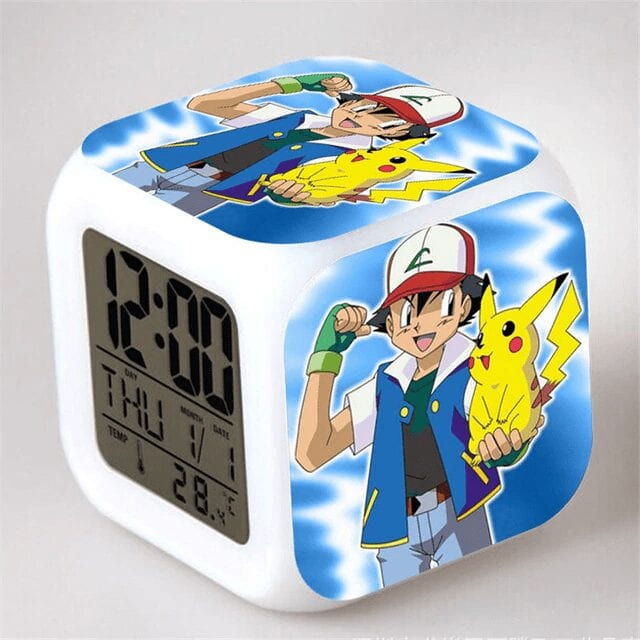 Despertador Pokémon Sacha Ketchum x Pikachu Despertador Pokémon Sacha Ketchum x Pikachu