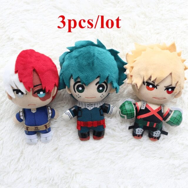 Peluche My Hero Academia Trio Peluche My Hero Academia Trio