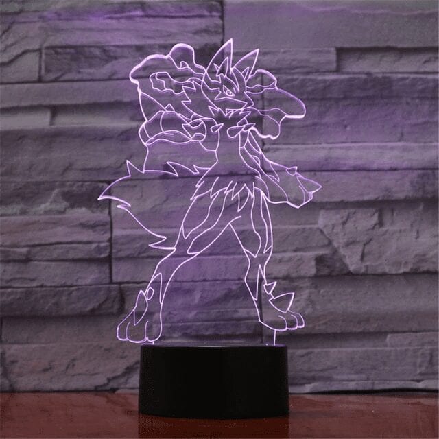 Lámpara Pokémon Mega-Lucario Lámpara Pokémon Mega-Lucario