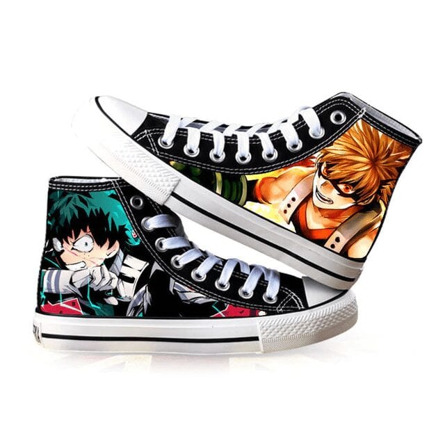 Zapatillas My Hero Academia Deku X Kacchan Zapatillas My Hero Academia Deku X Kacchan
