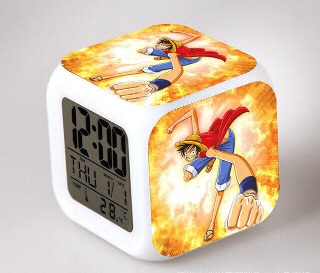 Reloj despertador One Piece Gomu Gomu No Pistol Reloj despertador One Piece Gomu Gomu No Pistol