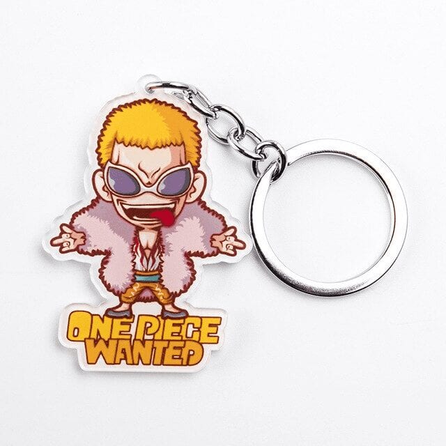 Una Pieza Llavero Don Quijote Doflamingo Una Pieza Llavero Don Quijote Doflamingo