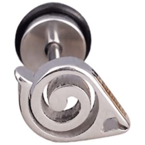 Pendiente Naruto Logo Konoha Plata
