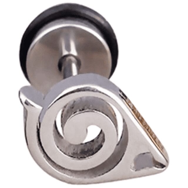 Pendiente Naruto Logo Konoha Plata Pendiente Naruto Logo Konoha Plata