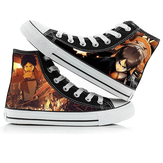 Ataque A Los Titanes Zapatillas Eren Yeager Ataque A Los Titanes Zapatillas Eren Yeager