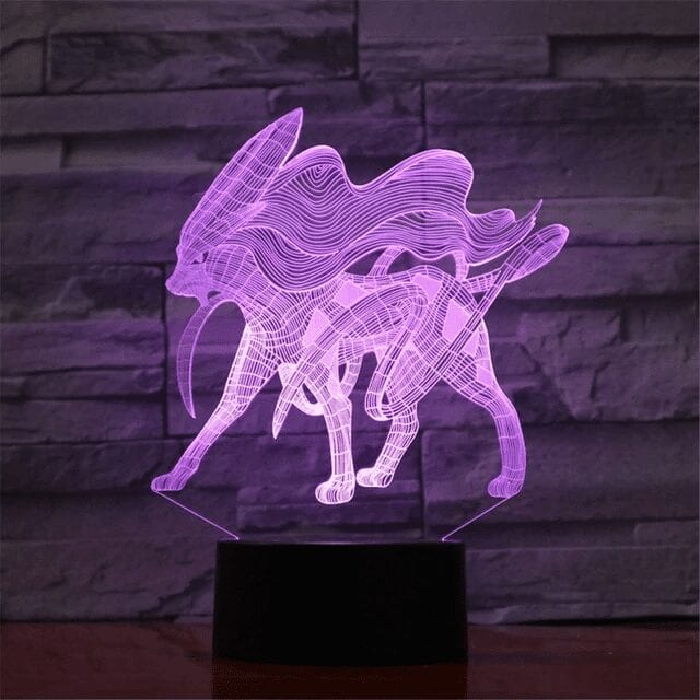 Pokémon Suicune Lámpara Pokémon Suicune Lámpara