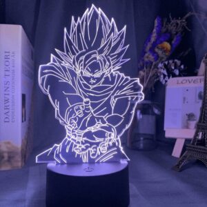 Dragon Ball Z Lámpara Goku Super Saiyan