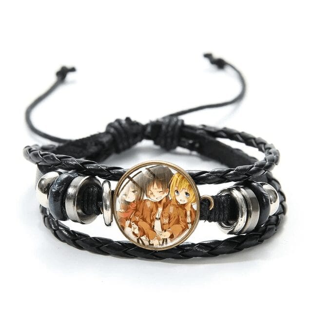 Ataque A Los Titanes Pulsera Eren Mikasa Armin Ataque A Los Titanes Pulsera Eren Mikasa Armin