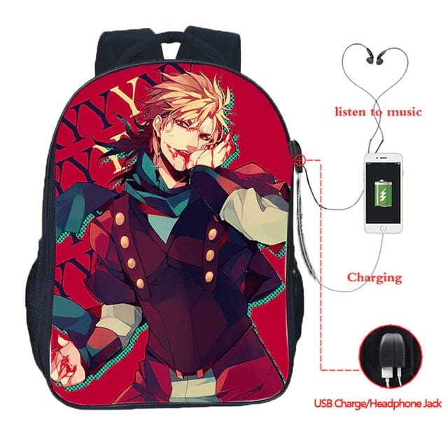 JoJo’s Bizarre Adventure Mochila Dio Burandō JoJo's Bizarre Adventure Mochila Dio Burandō