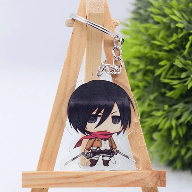 Ataque a los titanes Llavero Mikasa Azumabito Ataque a los titanes Llavero Mikasa Azumabito