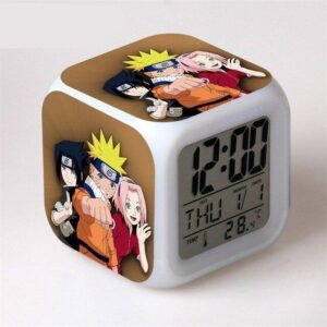 Reloj despertador Naruto Trio Team 7
