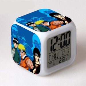 Naruto Rock Lee y Itachi Reloj despertador