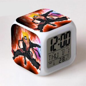 Naruto Uzumaki Akatsuki Reloj Despertador
