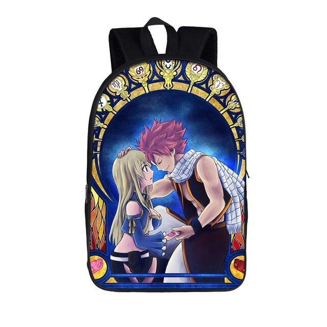 Mochila Fairy Tail Lucy y Natsu Mochila Fairy Tail Lucy y Natsu