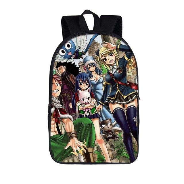 Mochila Fairy Tail Personajes Mochila Fairy Tail Personajes