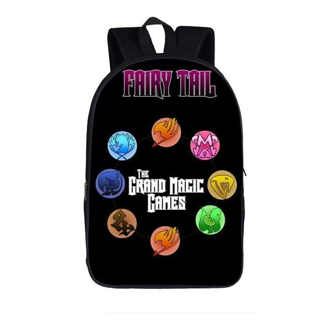 Mochila Fairy Tail Gran Arco Juegos de Magia Mochila Fairy Tail Gran Arco Juegos de Magia