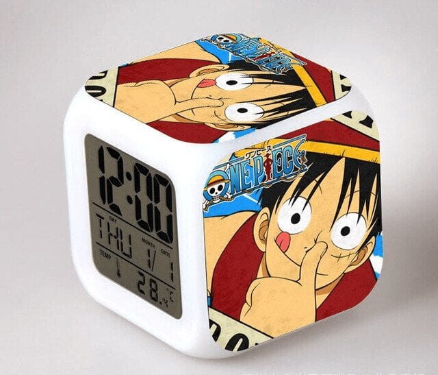 One Piece Mugiwara no Rufi Reloj Despertador One Piece Mugiwara no Rufi Reloj Despertador
