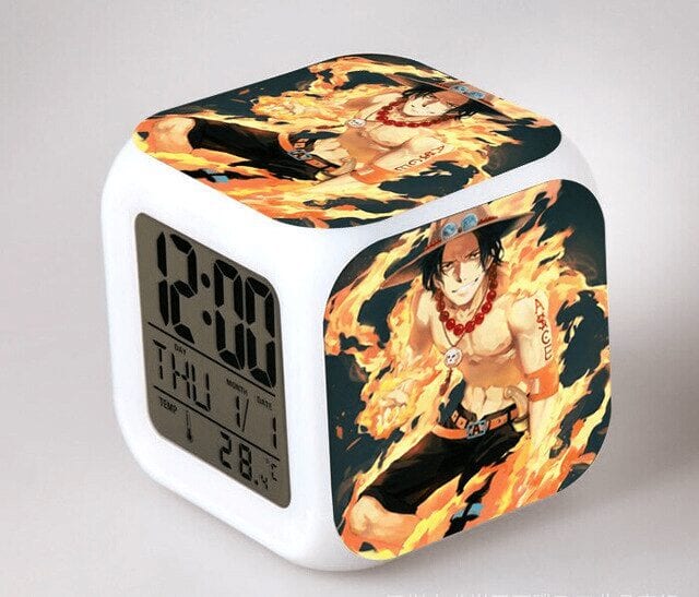 Reloj despertador One Piece Ace with Burning Fists Reloj despertador One Piece Ace with Burning Fists