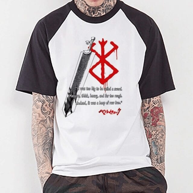 Camiseta Berserk Dragonslayer Camiseta Berserk Dragonslayer