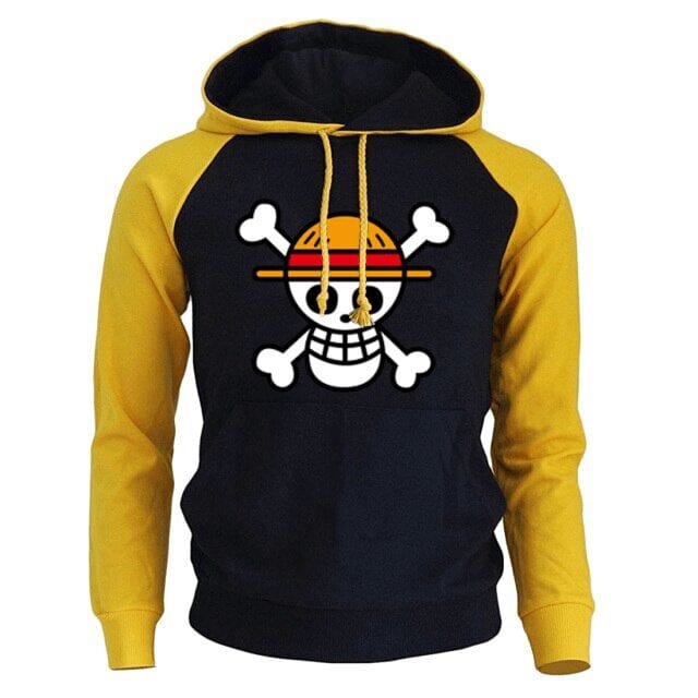 Sudadera Una Pieza Amarillo y Negro Sudadera Una Pieza Amarillo y Negro