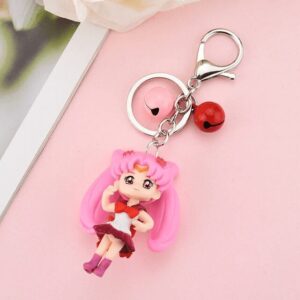 Llavero Sailor Moon Rosa