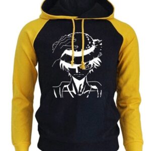 Sudadera One Piece Luffy Amarillo