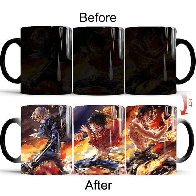 Taza One Piece Luffy x Ace x Sabo Taza One Piece Luffy x Ace x Sabo