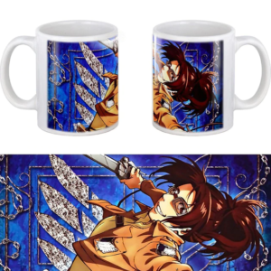 Taza Ataque a los Titanes Hange Zoë