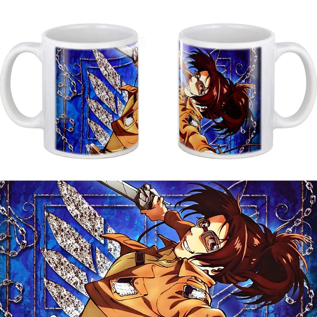 Taza Ataque a los Titanes Hange Zoë Taza Ataque a los Titanes Hange Zoë
