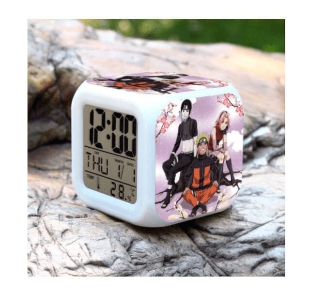 Reloj Alarma Naruto Saï y Sakura Reloj Alarma Naruto Saï y Sakura