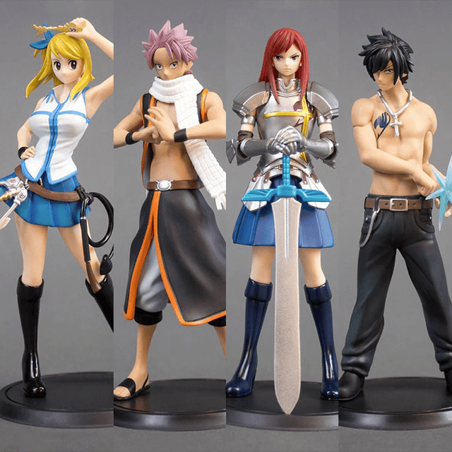 Figura de acción Fairy Tail Team Natsu Figura de acción Fairy Tail Team Natsu