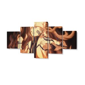 Pintura Naruto Chakra de Kurama